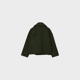 Aria | Winter Cropped Wool-Blend Jacket