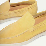 Classic Suede Loafer Citrus Yellow